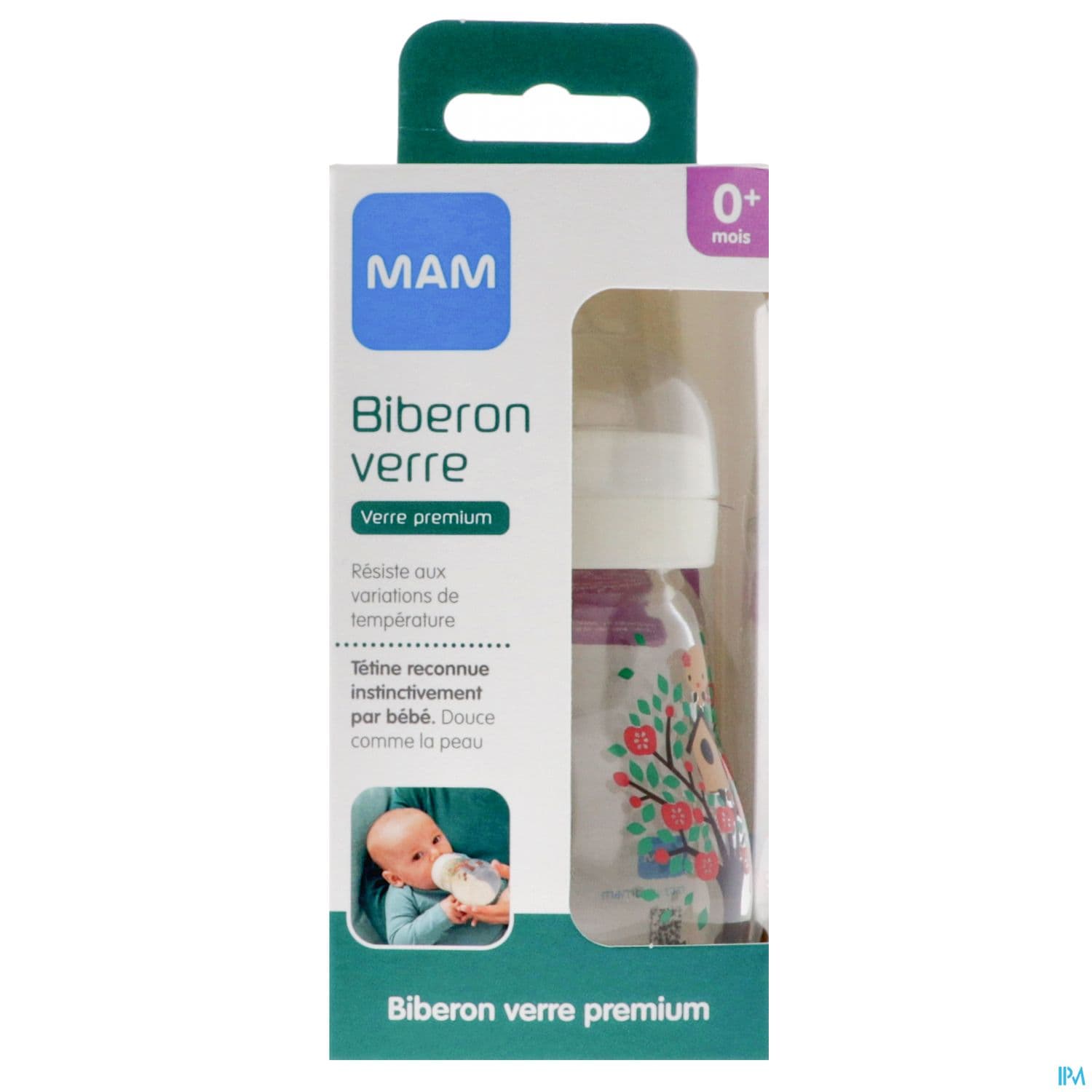 BIB MAM VER 1AGE DEB/1 BLANC 170ML