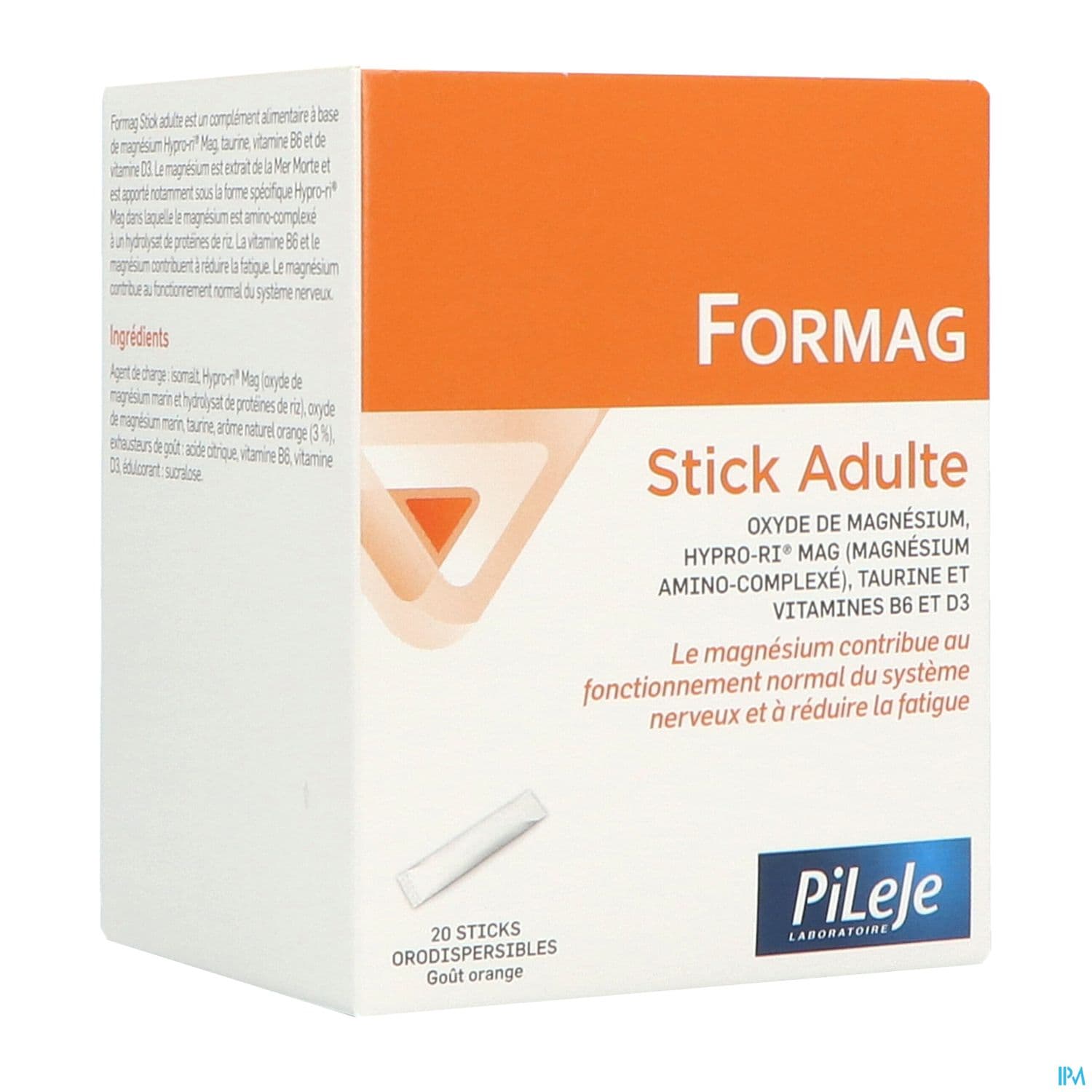 Pileje Formag Stick Adulte Orodispersible 20