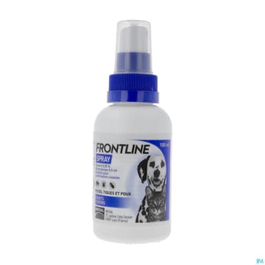 Frontline Spray Pompe Chien Chat 100ml