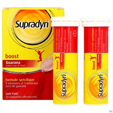 Supradyn Boost Comprime Effervescent 20