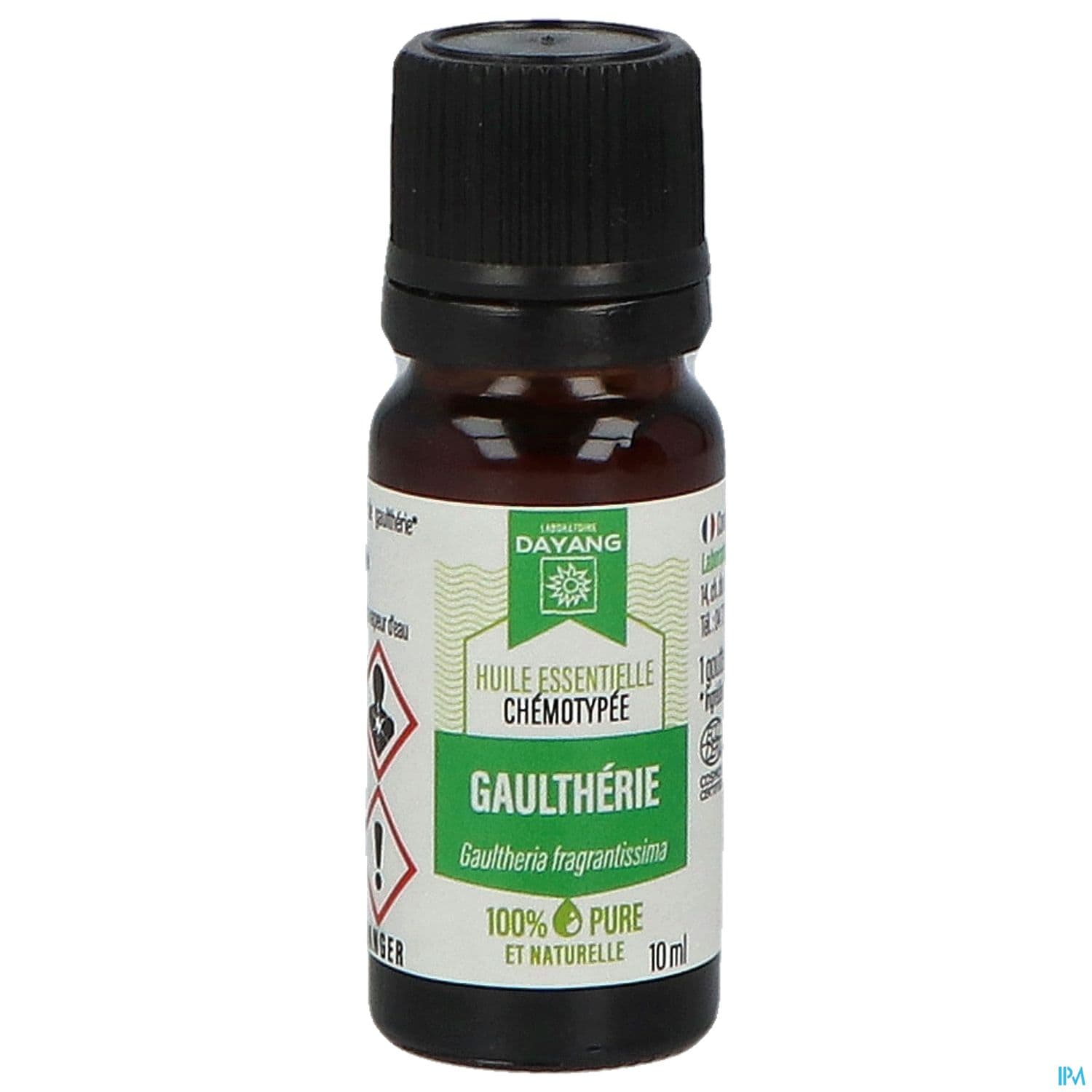 Dayang Huile Essentielle Gaultherie Bio 10ml