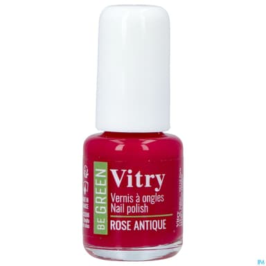 Vitry Be Green Vernis Ongles Rose Antique 6ml