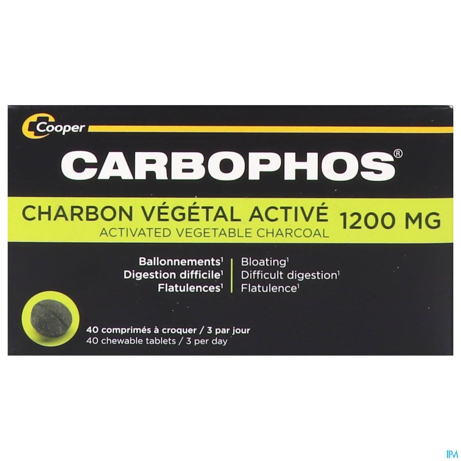 CARBOPHOS CHARBON VEG CPR 40
