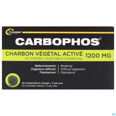 CARBOPHOS CHARBON VEG CPR 40