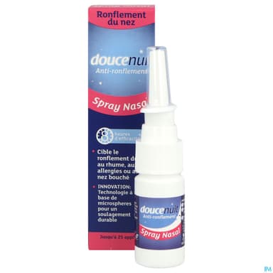 Douce Nuit Nez Spray Nasal Antironflement 10ml
