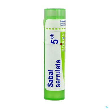 Boiron Sabal Serrulata 5ch Granules 4g