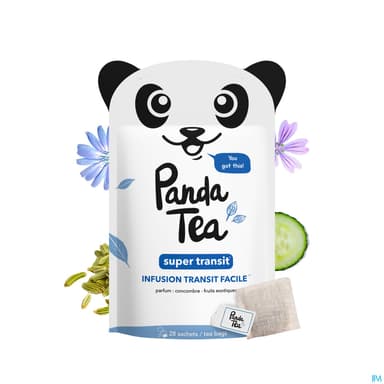 Panda Tea Supertransit Sachet 28