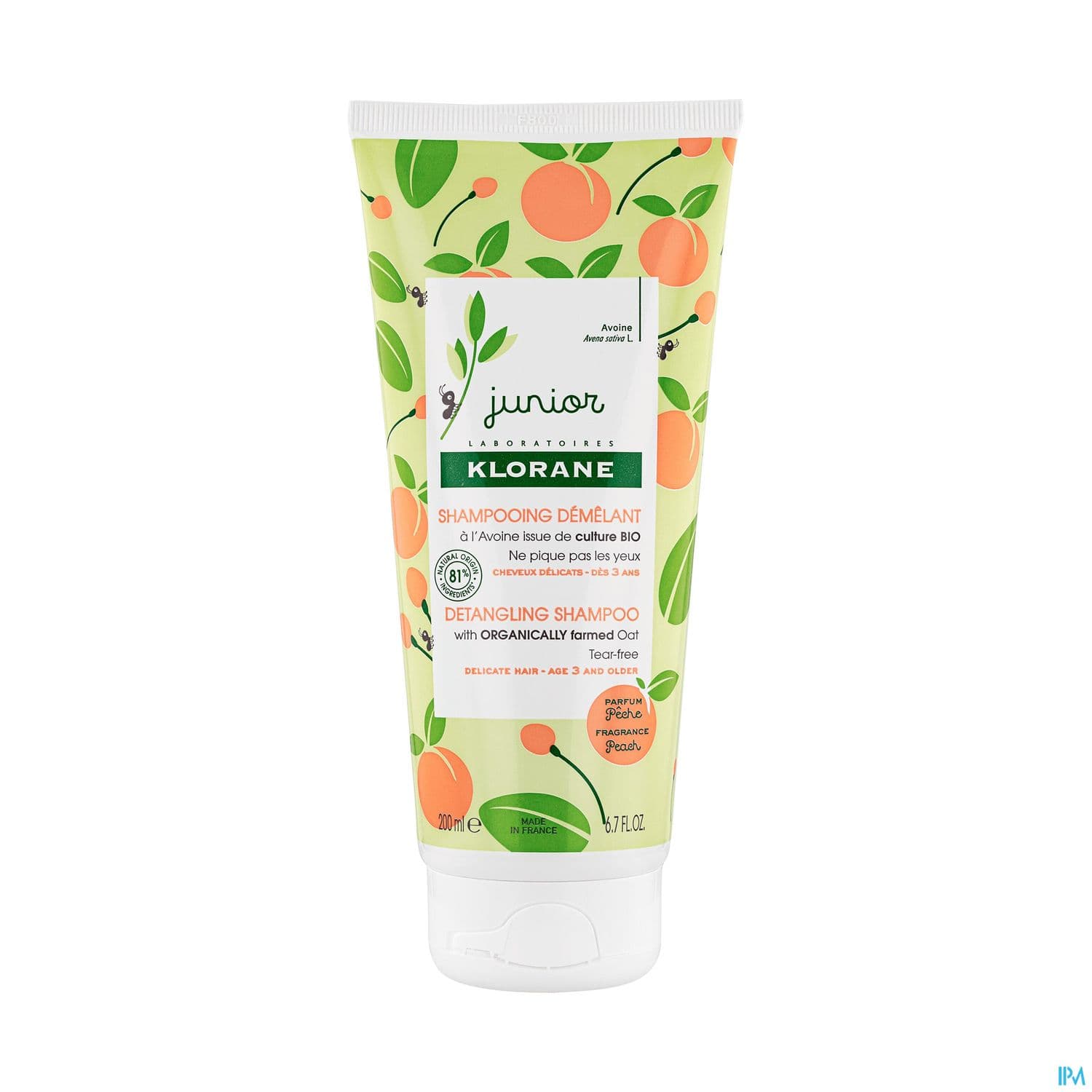 KLORANE JUNIOR SH DEM PECHE 200ML