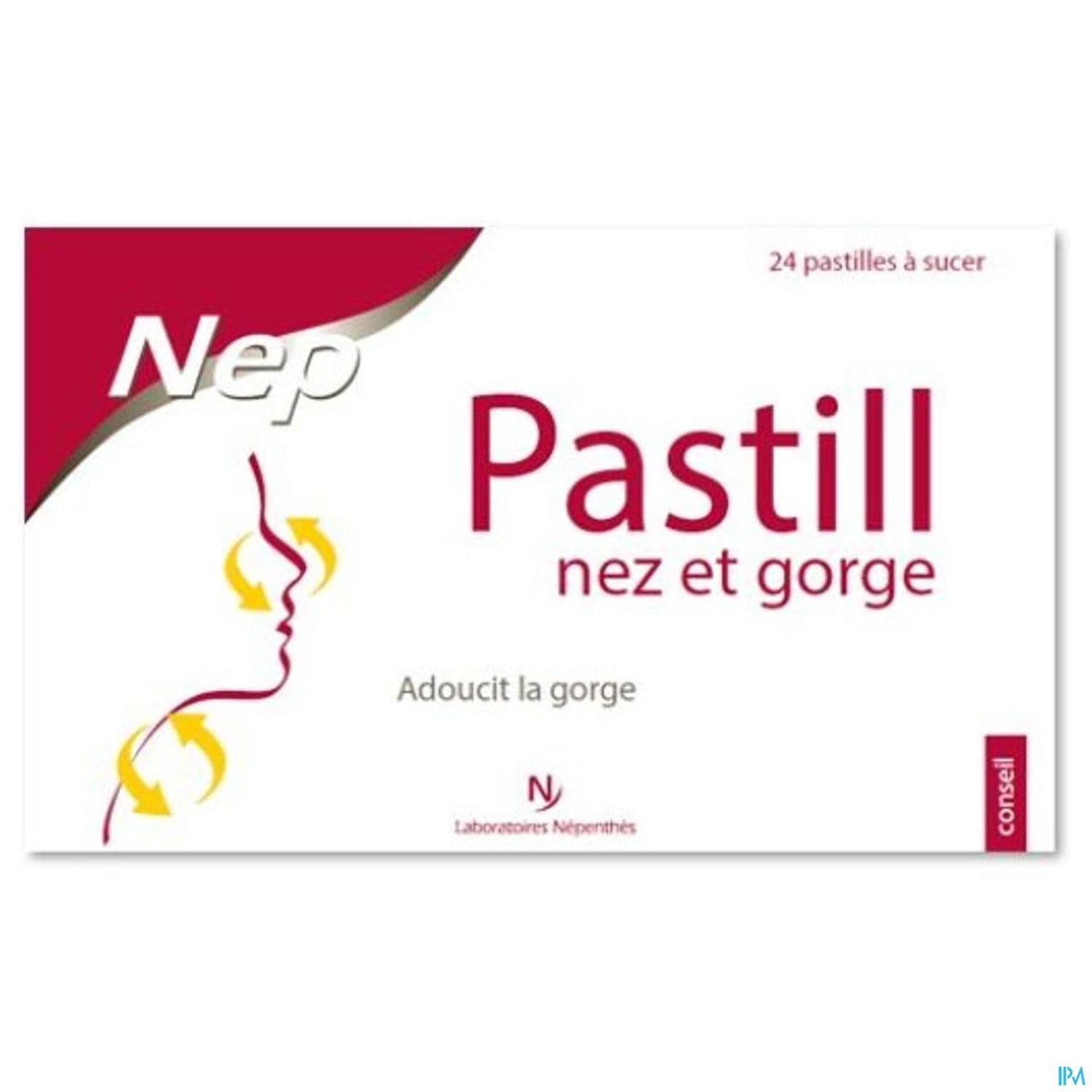 Nep Pastille A Sucer Assainissante Rafraichissante 24