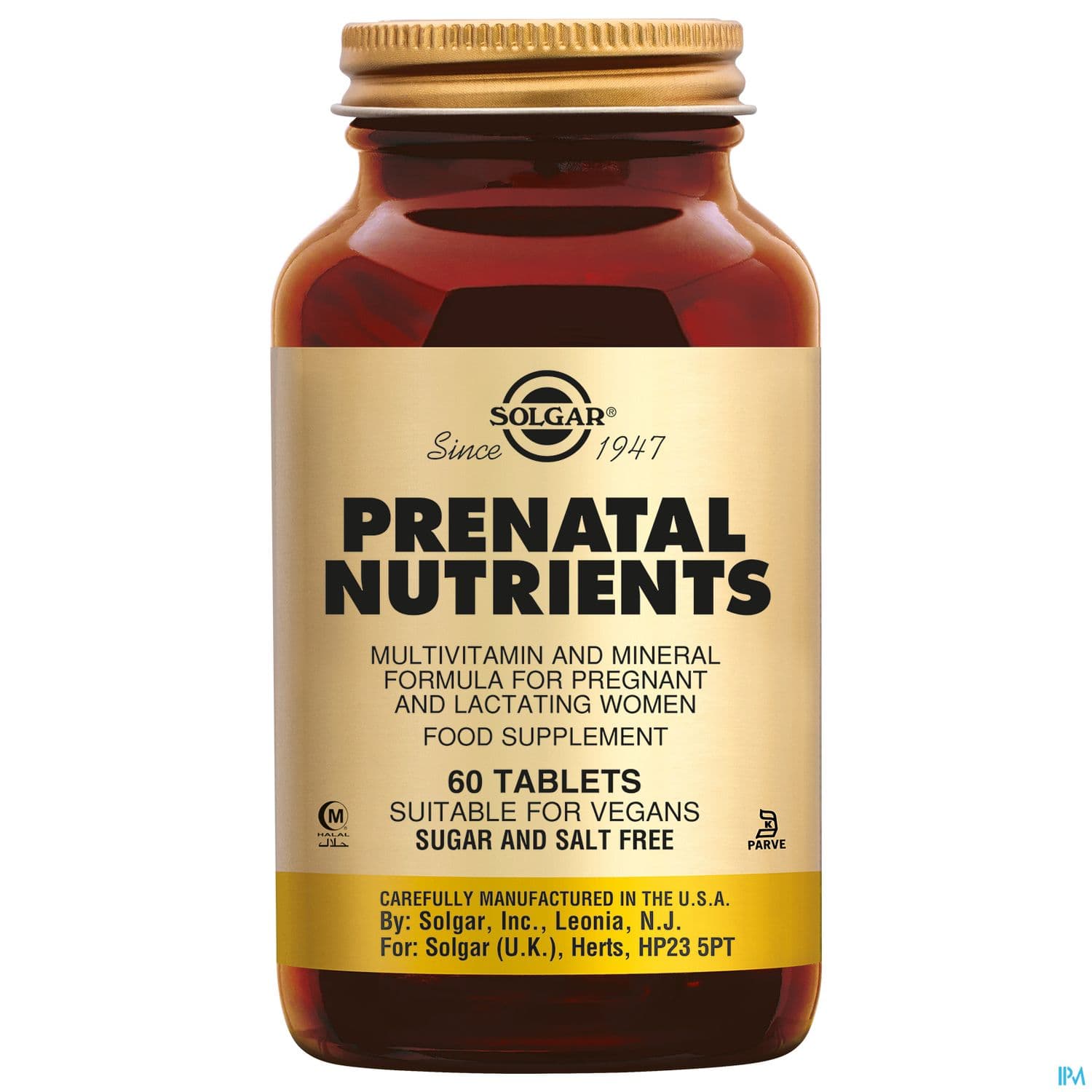 Solgar Prenatal Nutrients Comprime 60