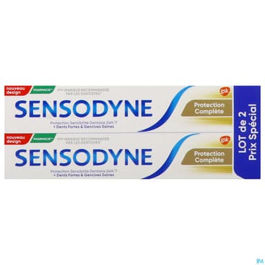 SENSODYNE DENT PROTEC COMPL 75MLX2