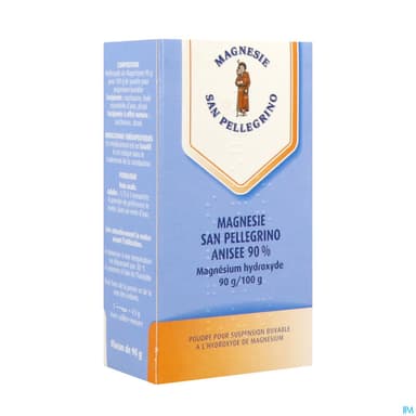 MAGNESIE S-PELLEGRINO PDR ANIS 90G