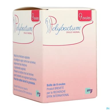POLYBACTUM OVULE VAGINAL BTE 9