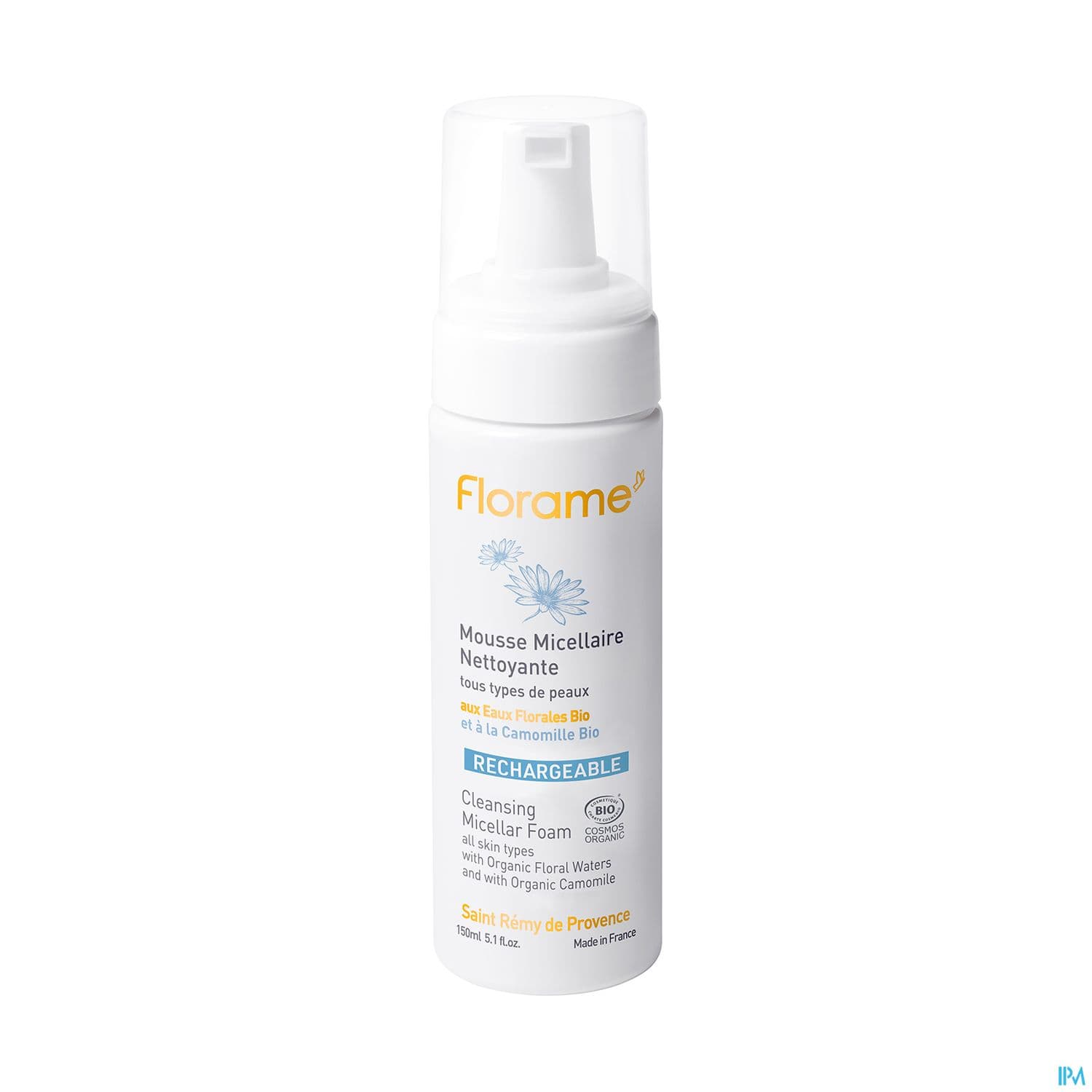 Florame Mousse Micellaire Nettoyante Bio 200ml
