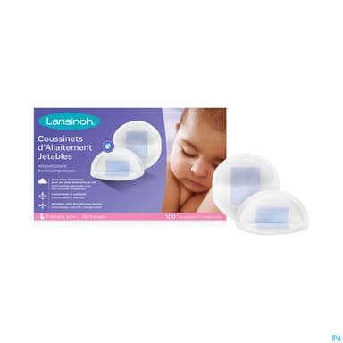 Lansinoh Coussinets D'allaitement Jetables X100