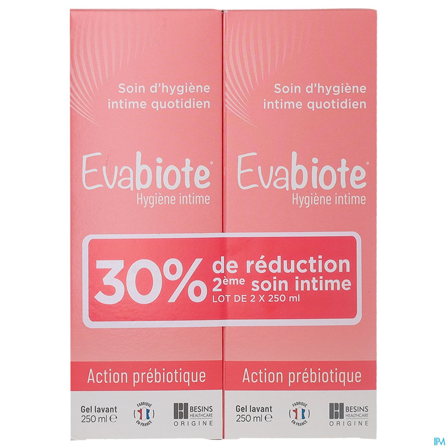 EVABIOTE INTIME GEL/MOUS LAV 250X2