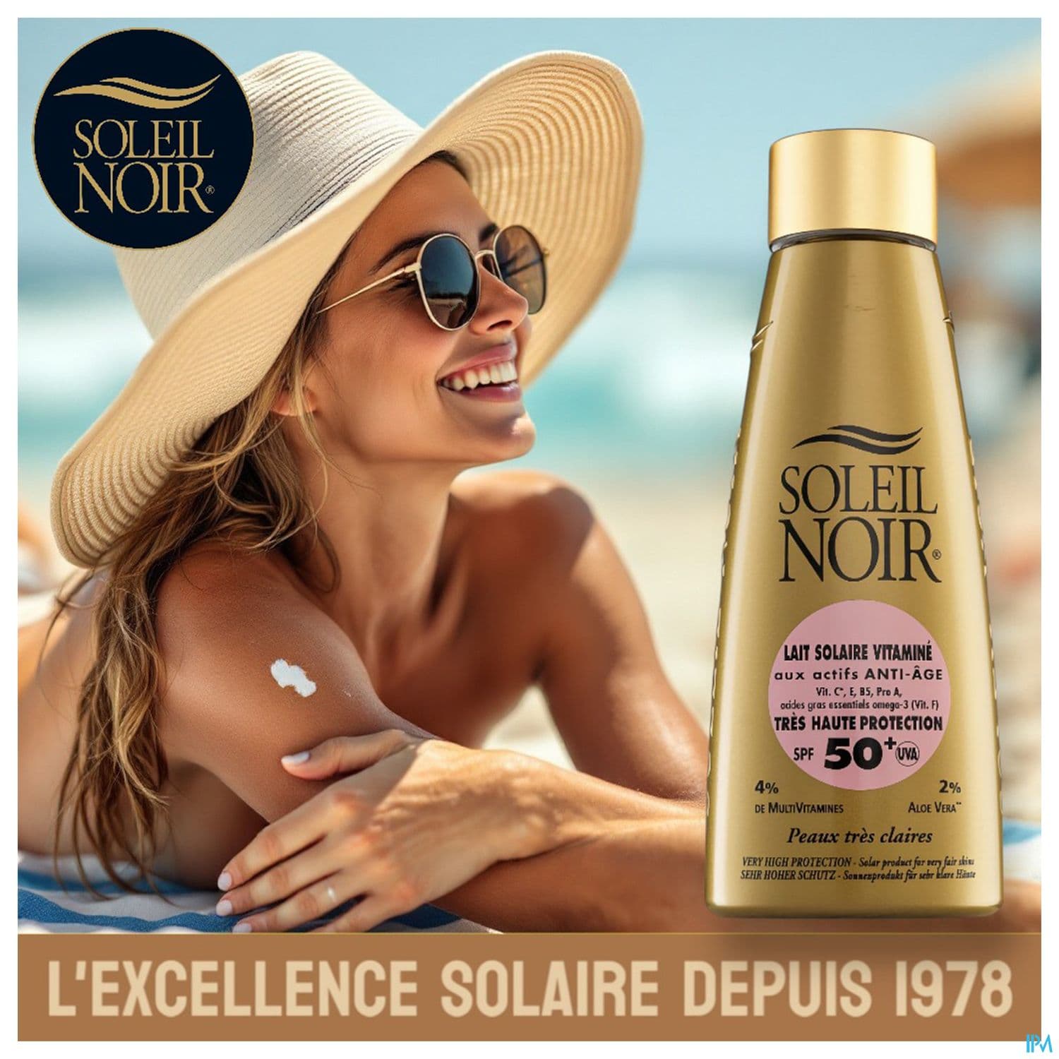 SOLEIL NOIR LAIT SOL VIT SP50+ 150