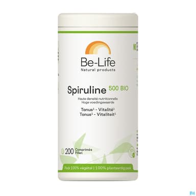 Be Life Spiruline 500 Bio Comprime 200