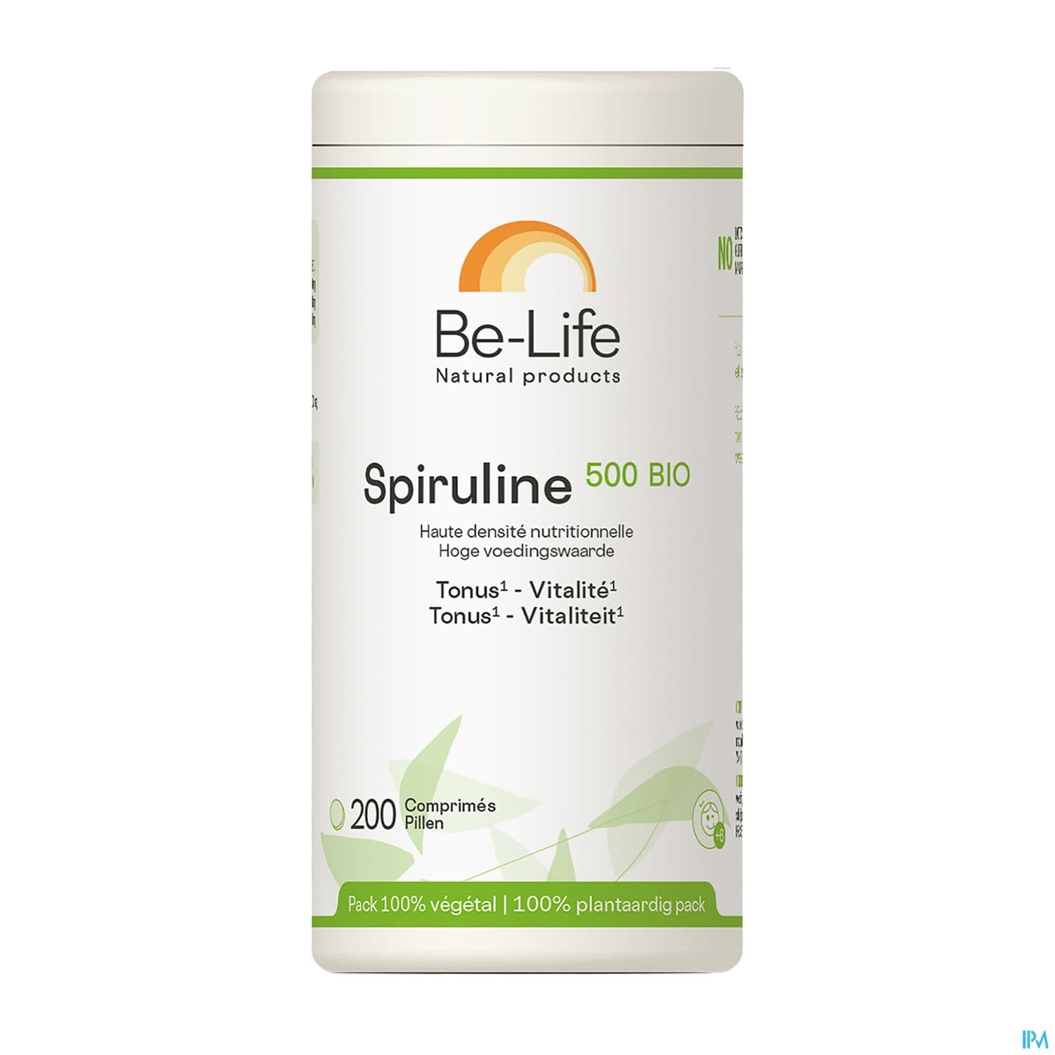 Be Life Spiruline 500 Bio Comprime 200 — Pharmacie Du Centre Apothical