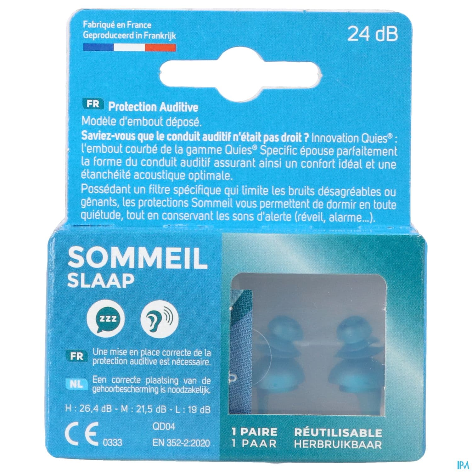 QUIES PROT AURIC SPEC SOMMEIL X2