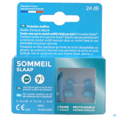 QUIES PROT AURIC SPEC SOMMEIL X2