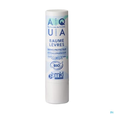 Mkl Green Nature Aqua Baume A Levres Dermoprotecteur Bio 4g