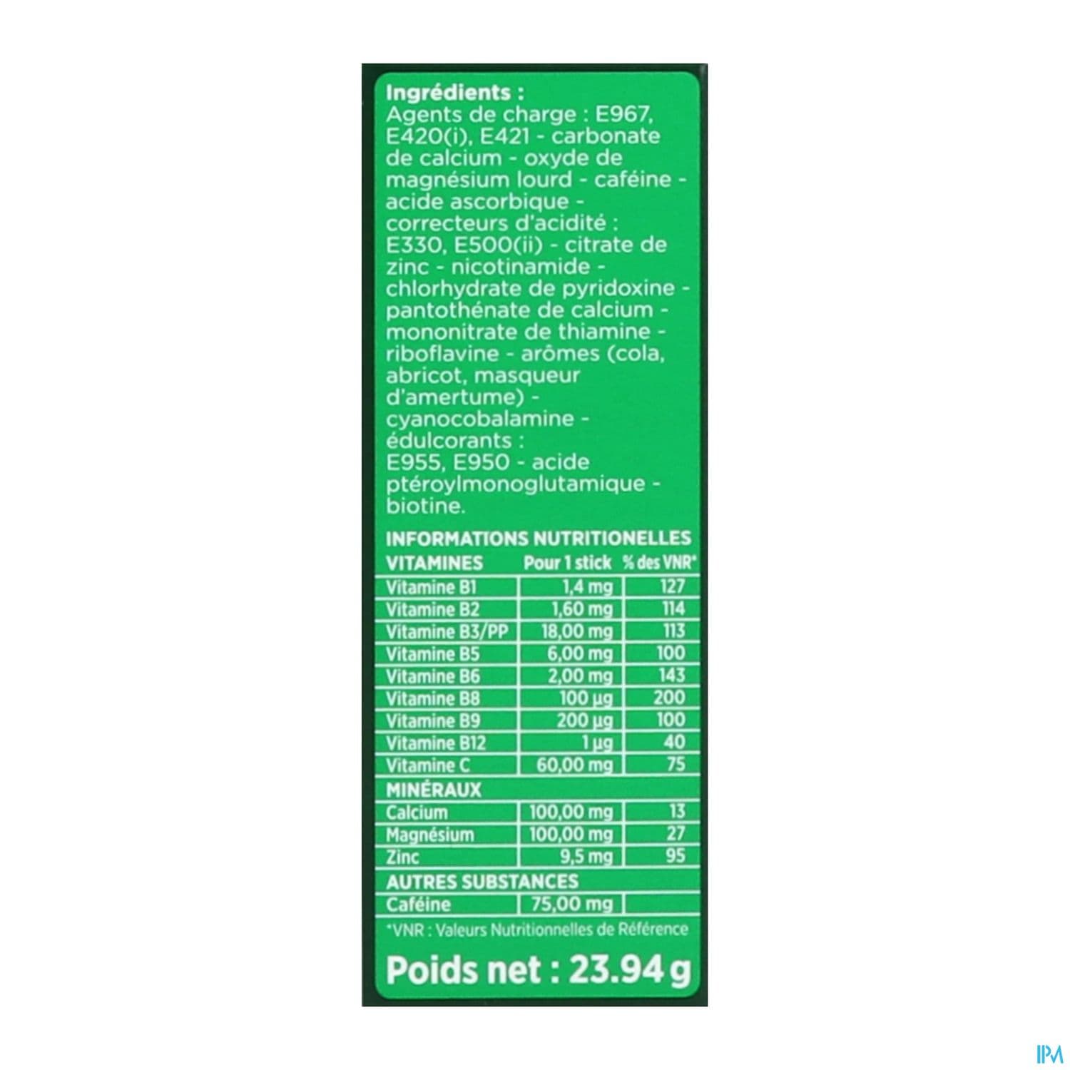 BEROCCABOOST STICK COLA 14