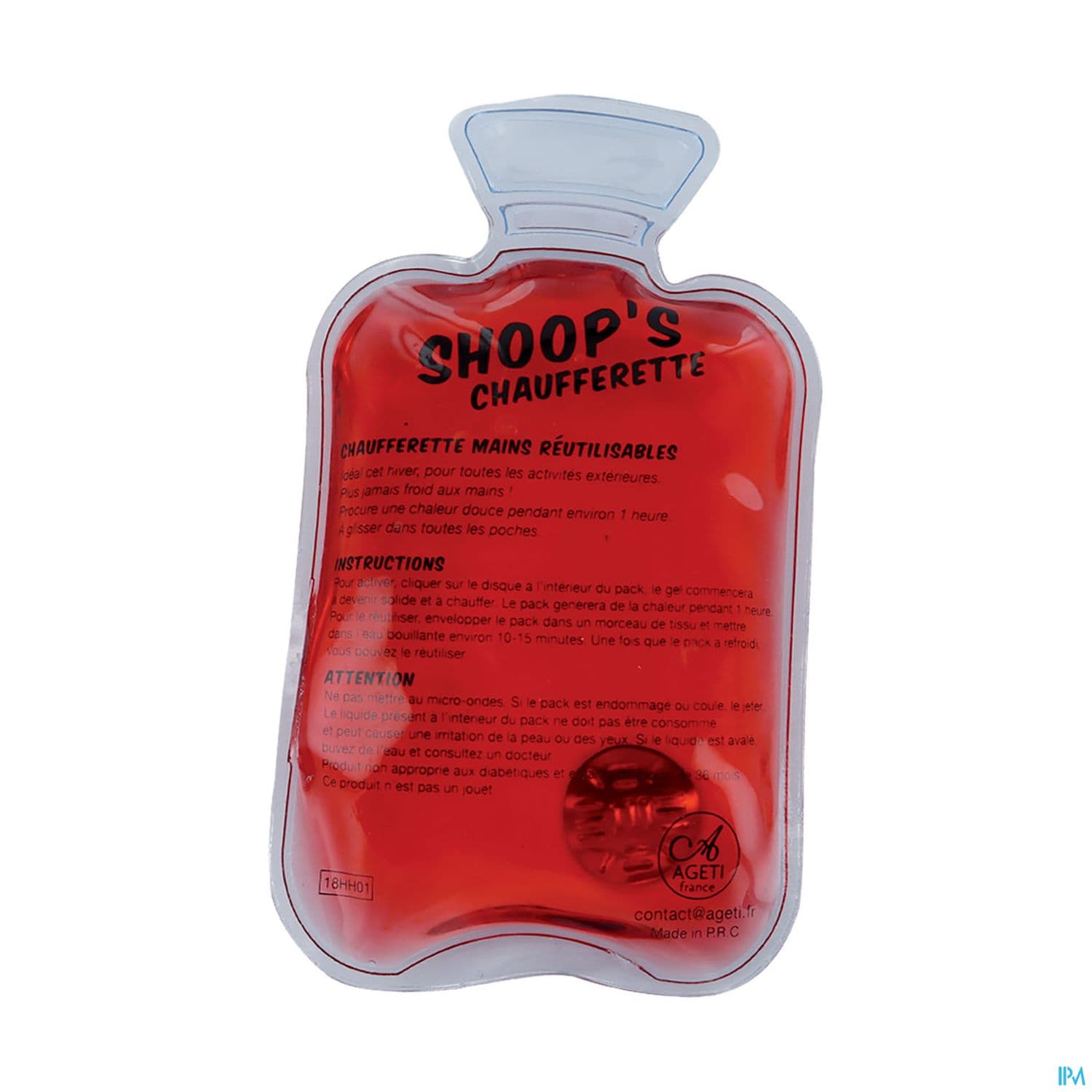 Shoop's Chaufferette Couleur