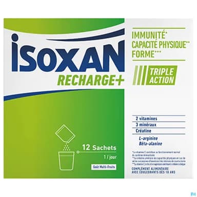 Isoxan Recharge+ Poudre Sachet 12