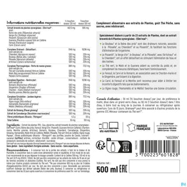 Stc Nutrition Drainaxyl 500 Solution Buvable The Peche 500ml