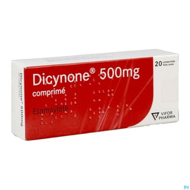 DICYNONE 500MG CPR 20