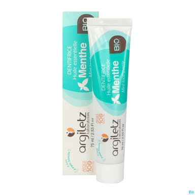 ARGILETZ DENT BIO MENTHE 75ML
