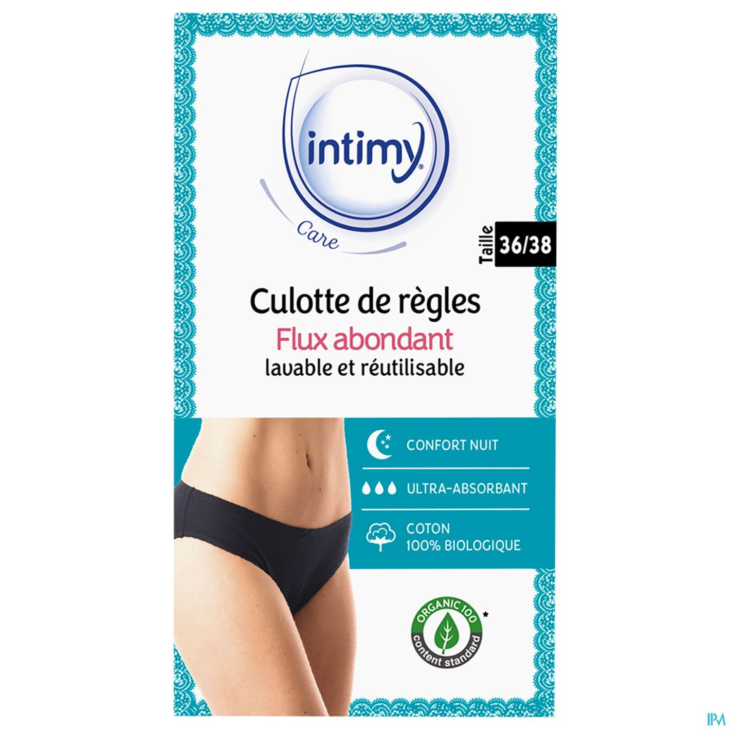 Intimy Care Culotte De Regles Flux Abondant T36/38