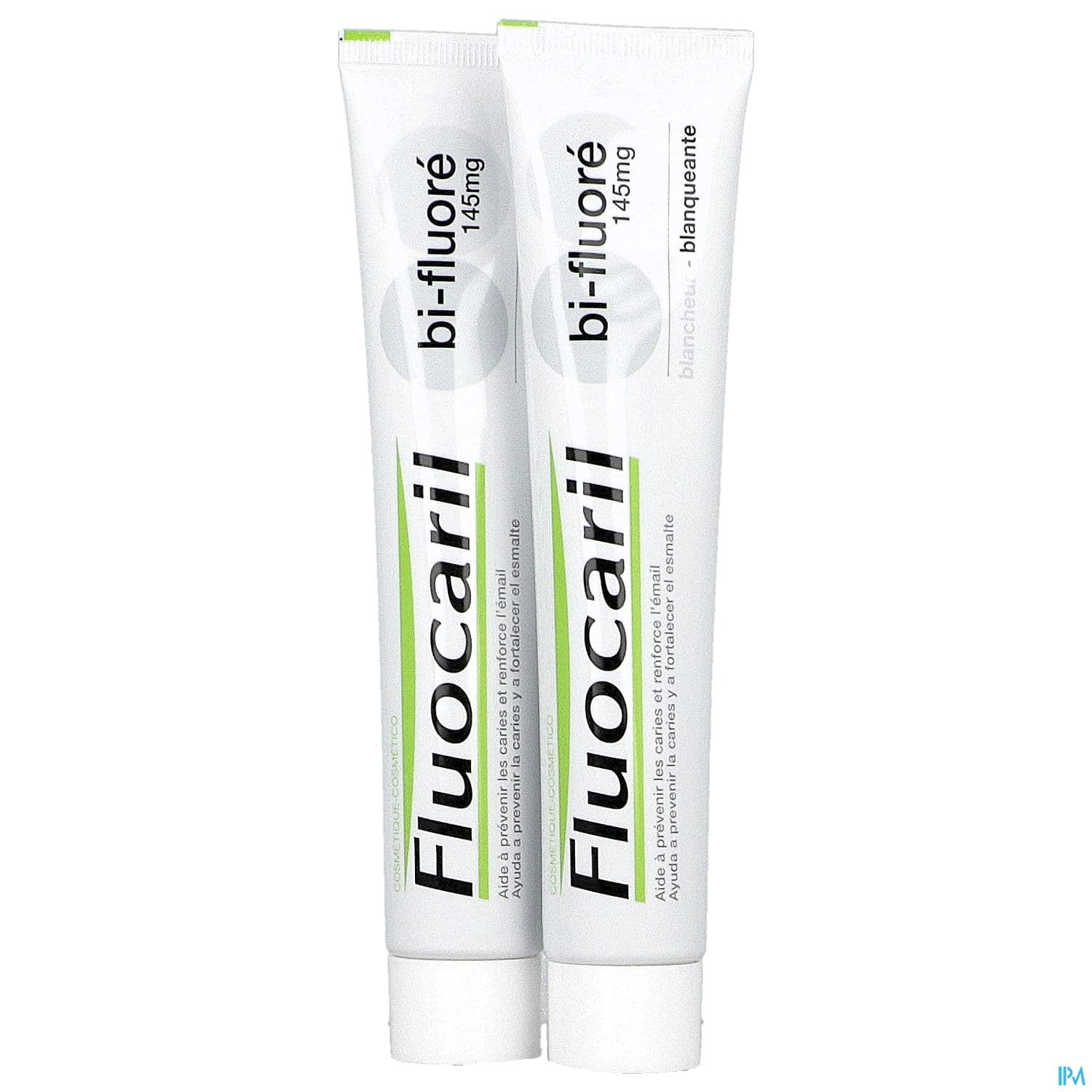 Fluocaril Bi Fluore 145mg Dentifrice Blancheur 75ml X2