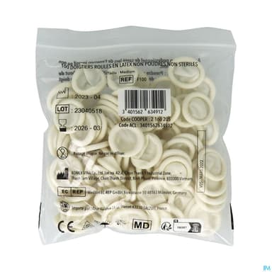 DOIGT LATEX ROUL COOPER 100