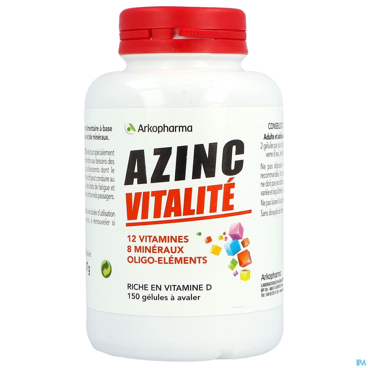 AZINC VITALITE AD GELUL120+30