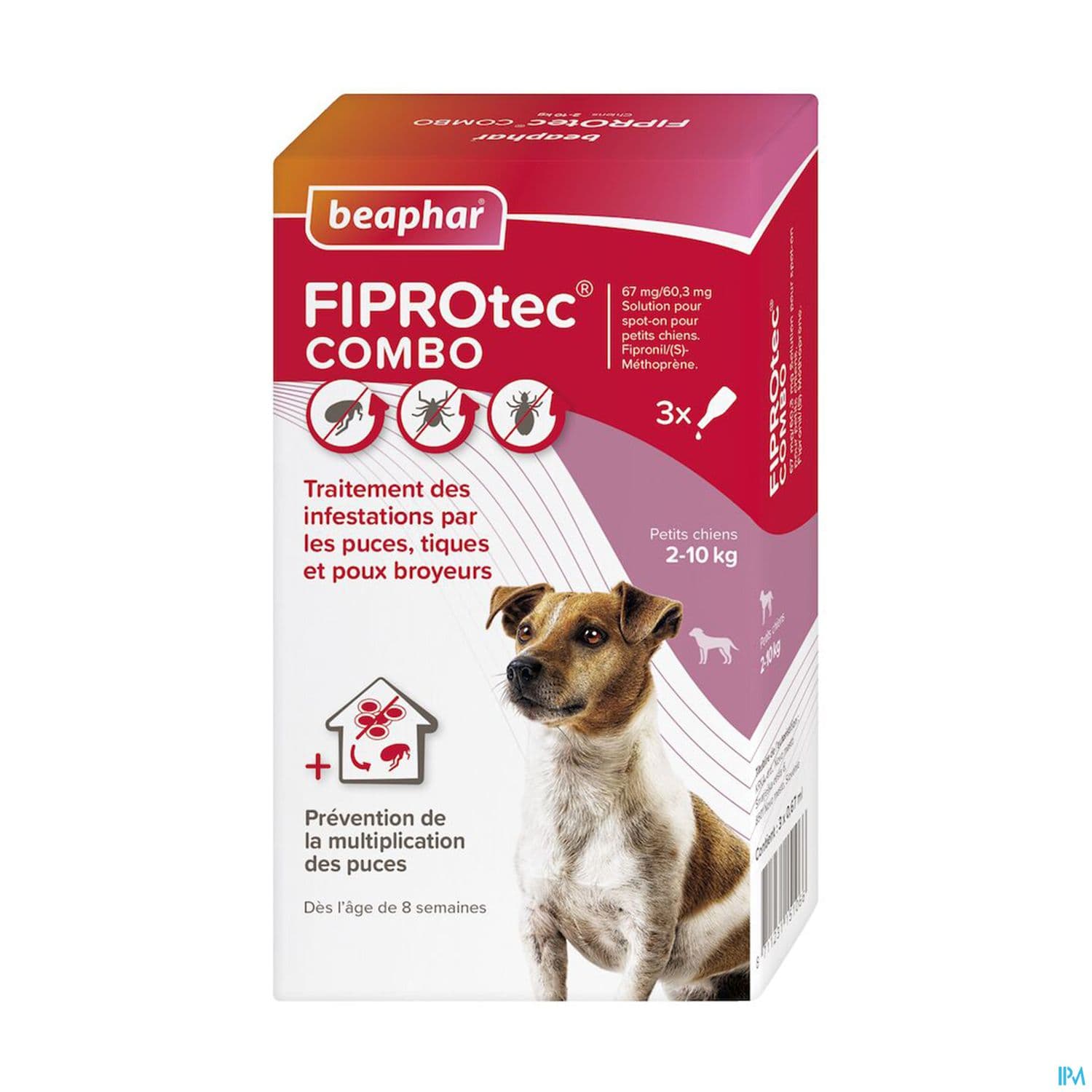BEAPHAR FIPROTEC COMBO CH 2-10KG 3