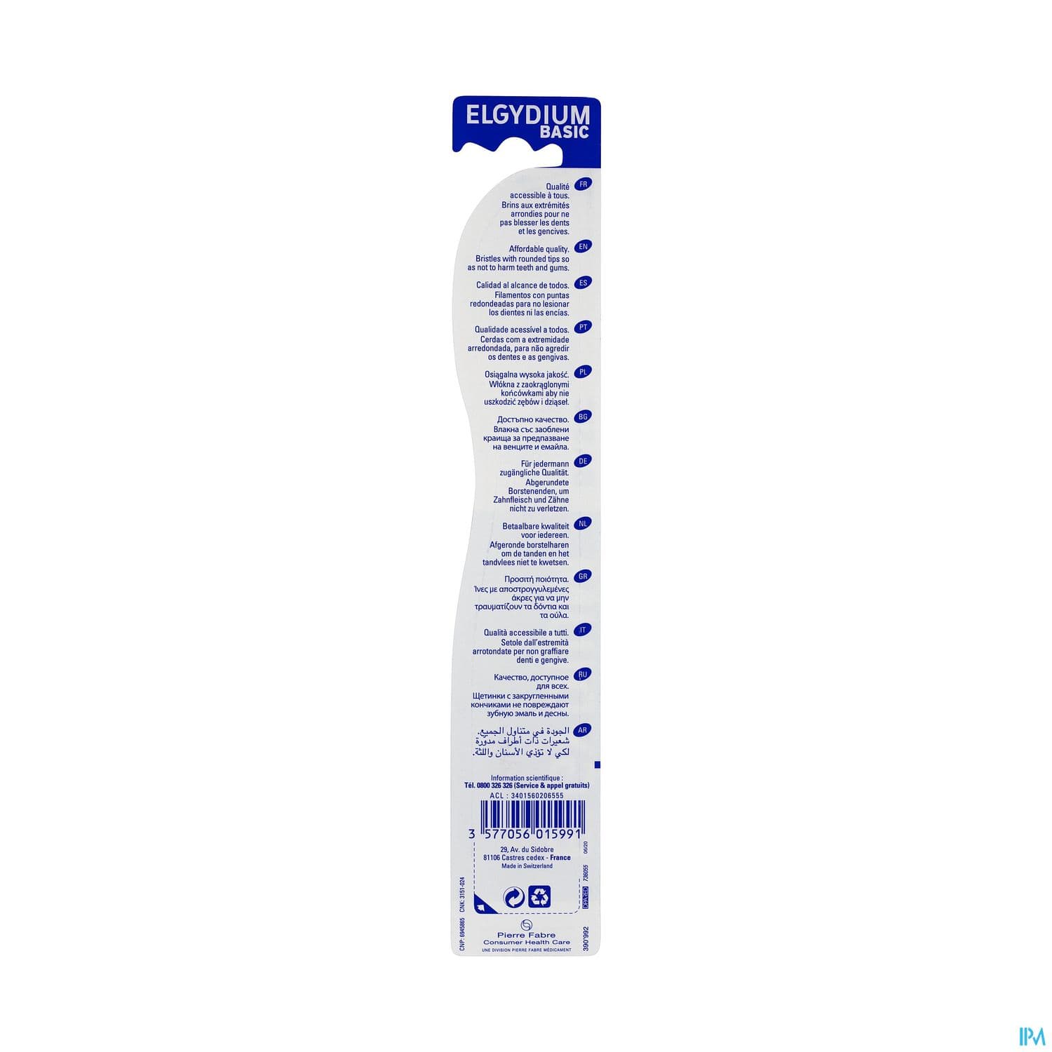Elgydium Basic Brosse A Dents Medium