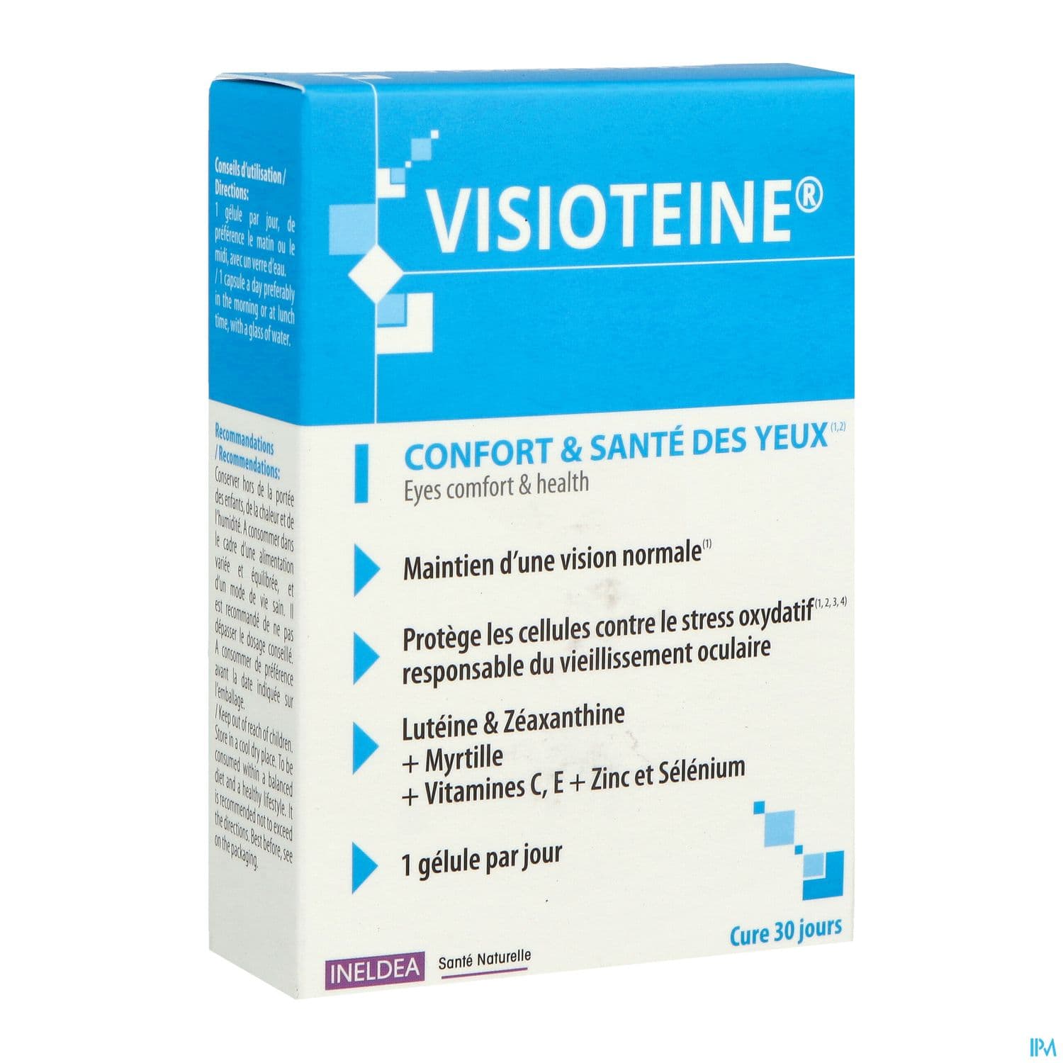 ISN VISIOTEINE GELUL VEGET 30