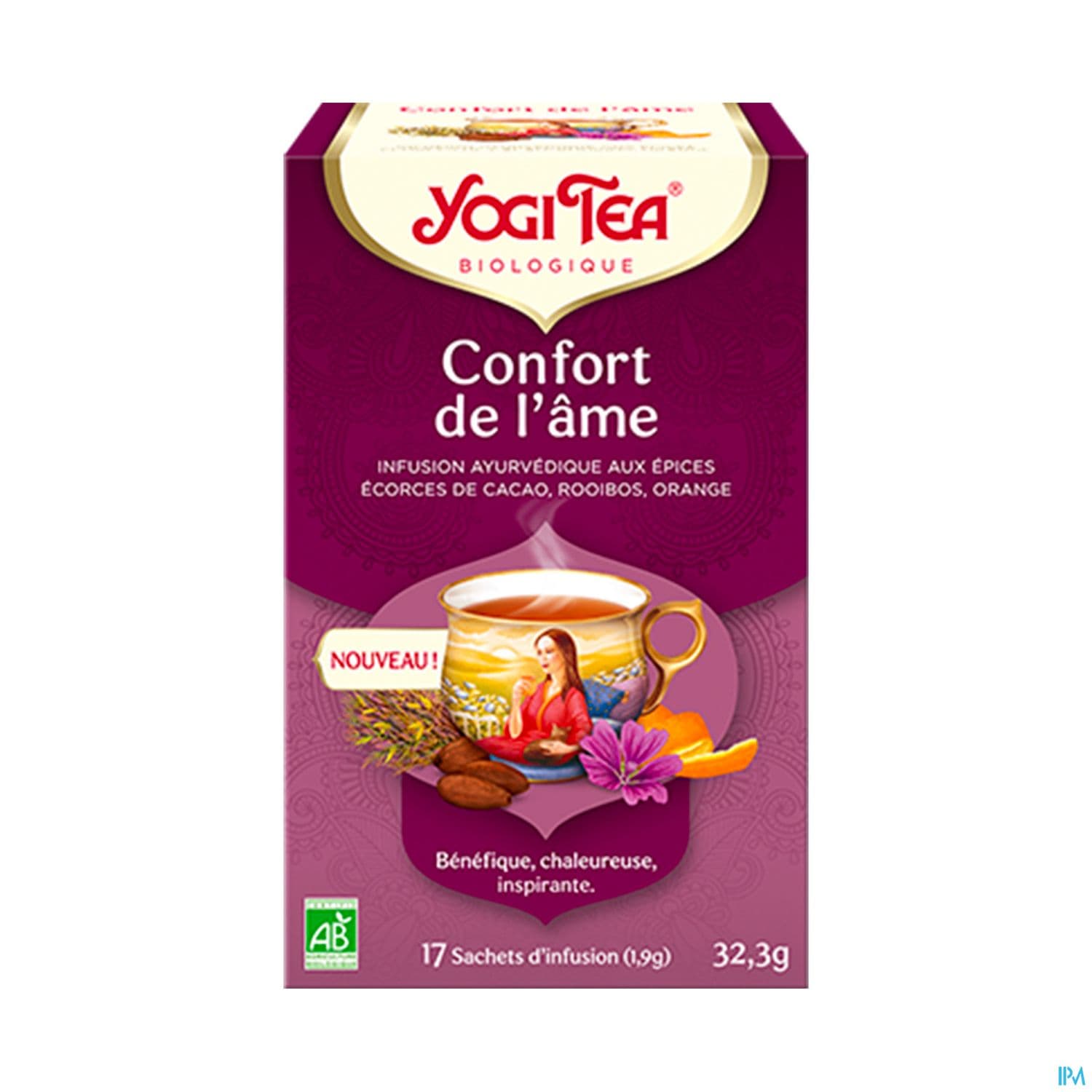 YOGI TEA CONFORT AME BIO 32,3G