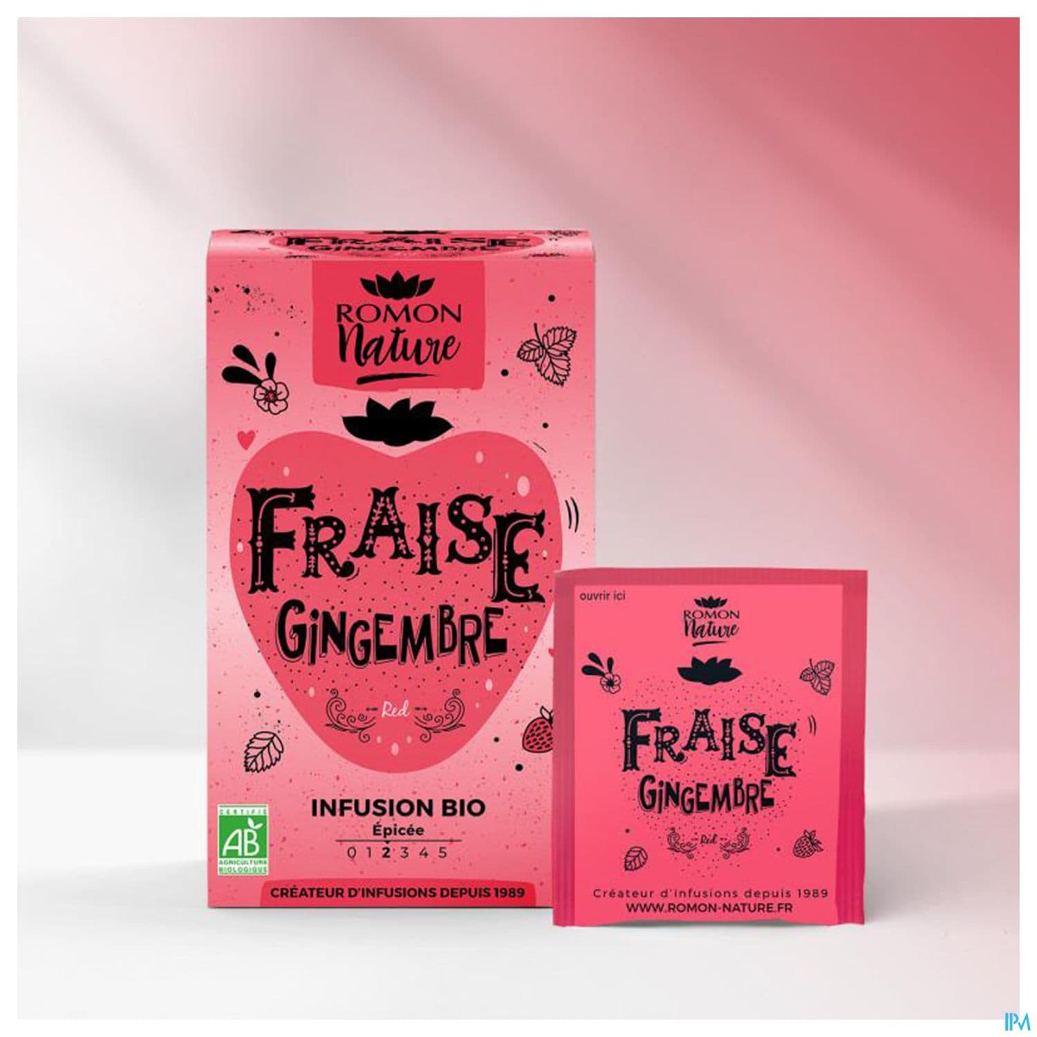 ROMON NATUR INF BIO FRAISE SAC16