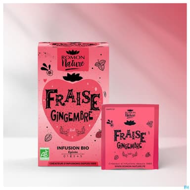 ROMON NATUR INF BIO FRAISE SAC16