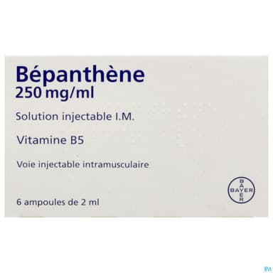 Bepanthene 250mg/ml Solution Injectable Im 2ml 6
