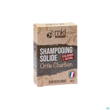 MKL SHA SOLIDE ORTIE/CHARBON 65G