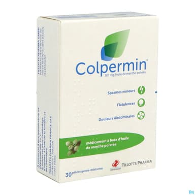 COLPERMIN 187MG GELULE 30