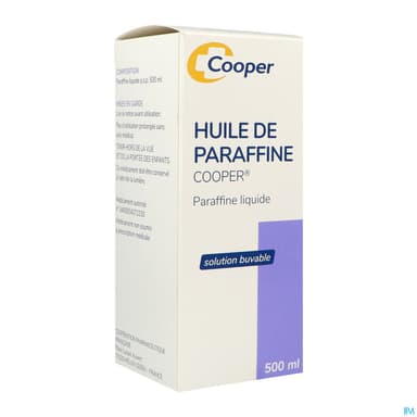 Cooper Huile De Paraffine Solution Buvable 500ml