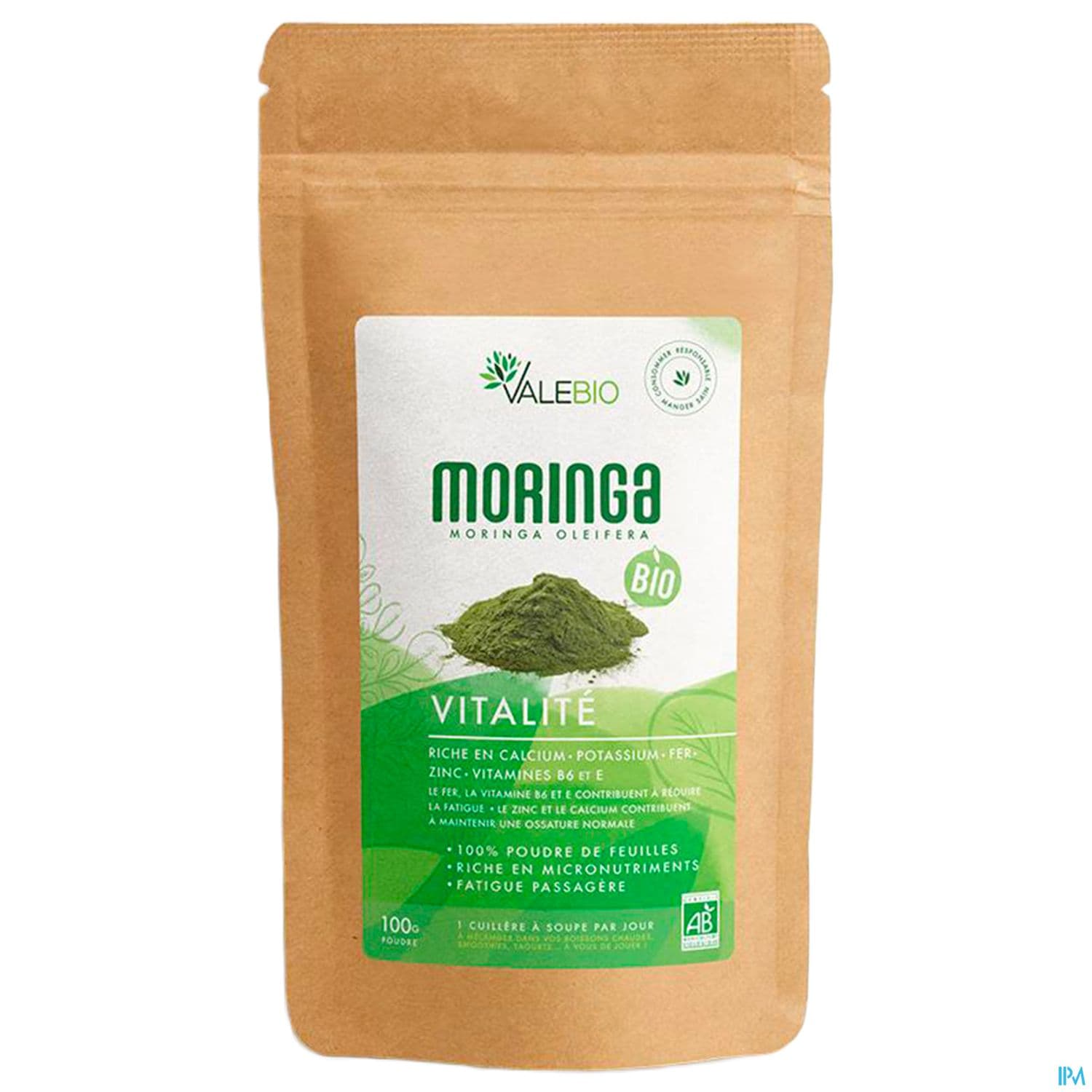 VALEBIO MORINGA BIO PDR 100G