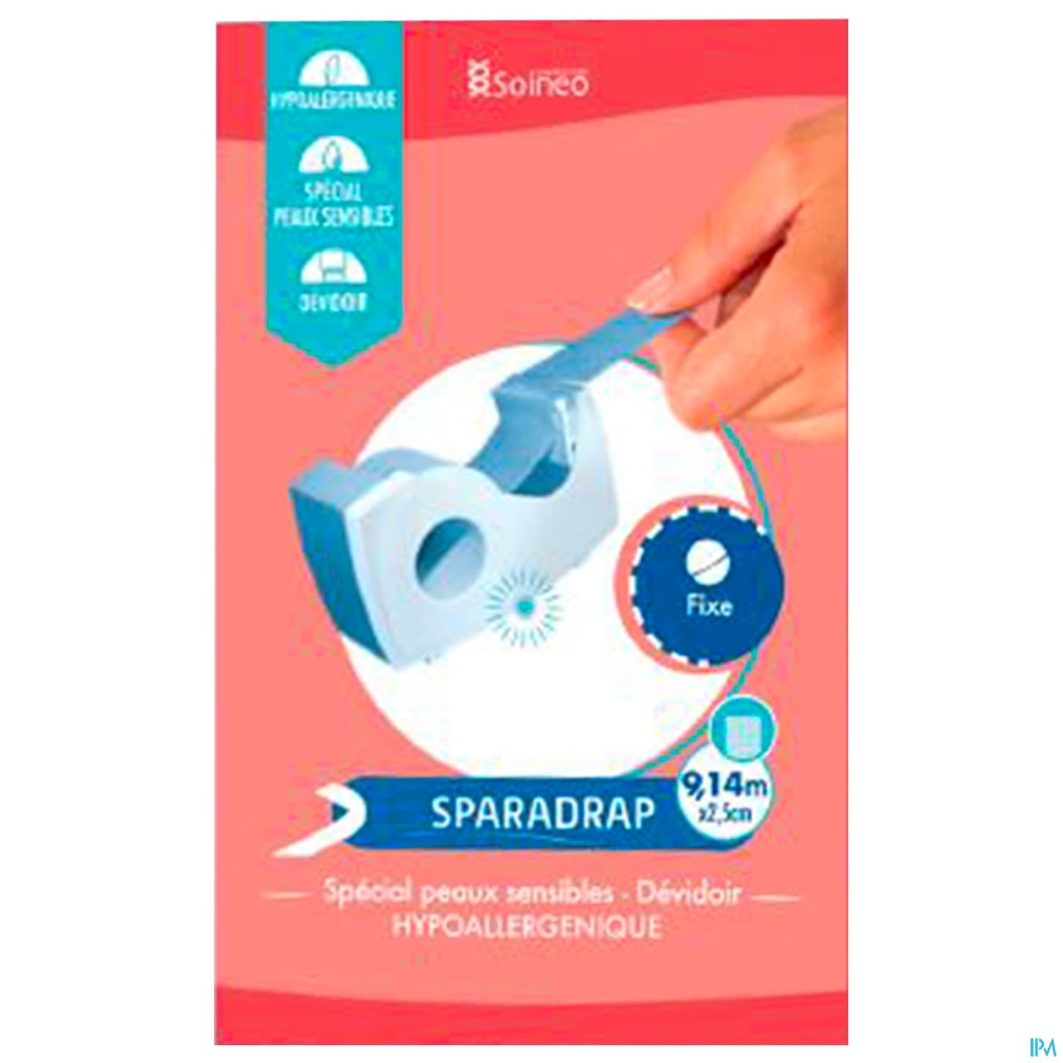 Soineo Sparadrap Microporeux 9m14 X 2cm5