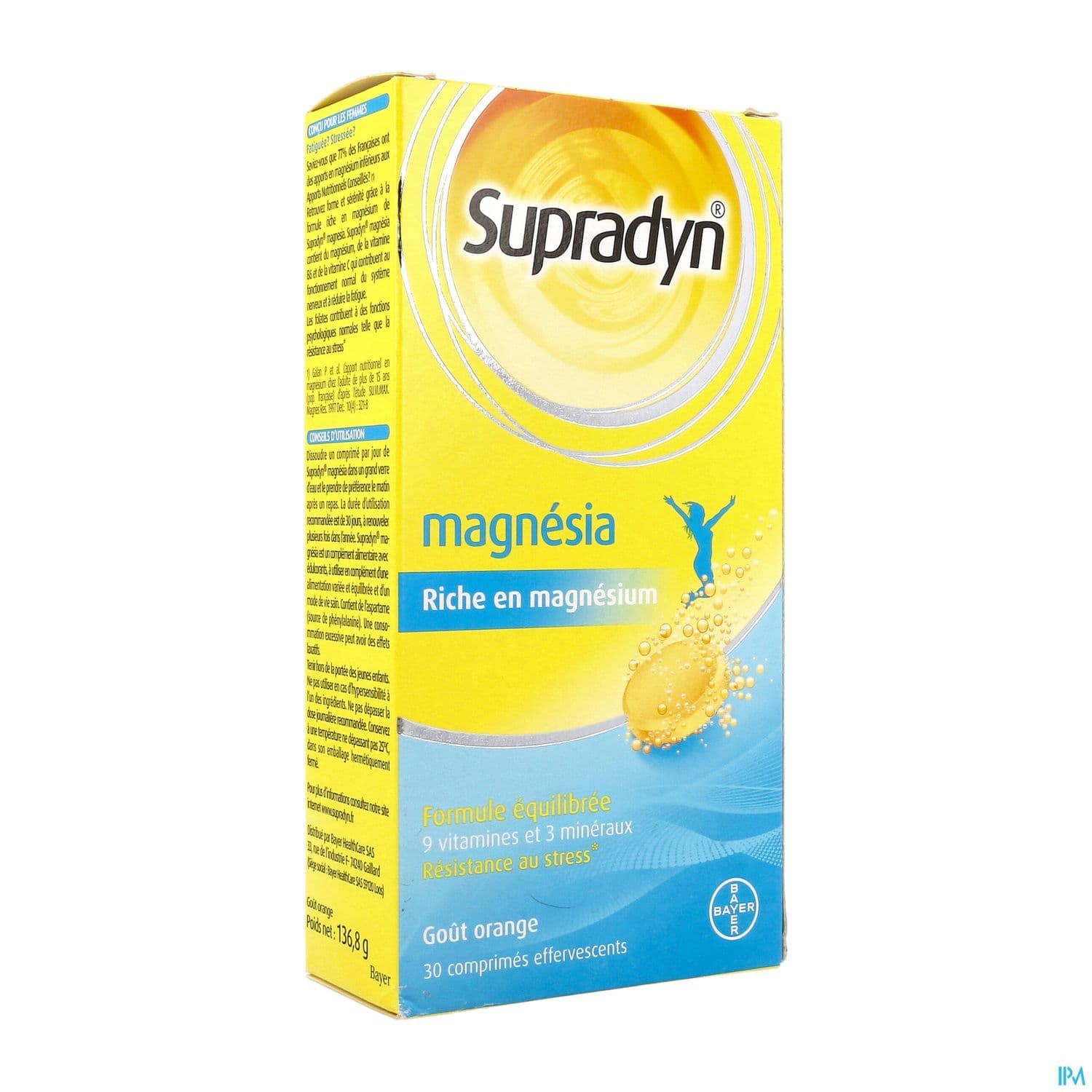Supradyn Magnesia Effervescent Comprime 30