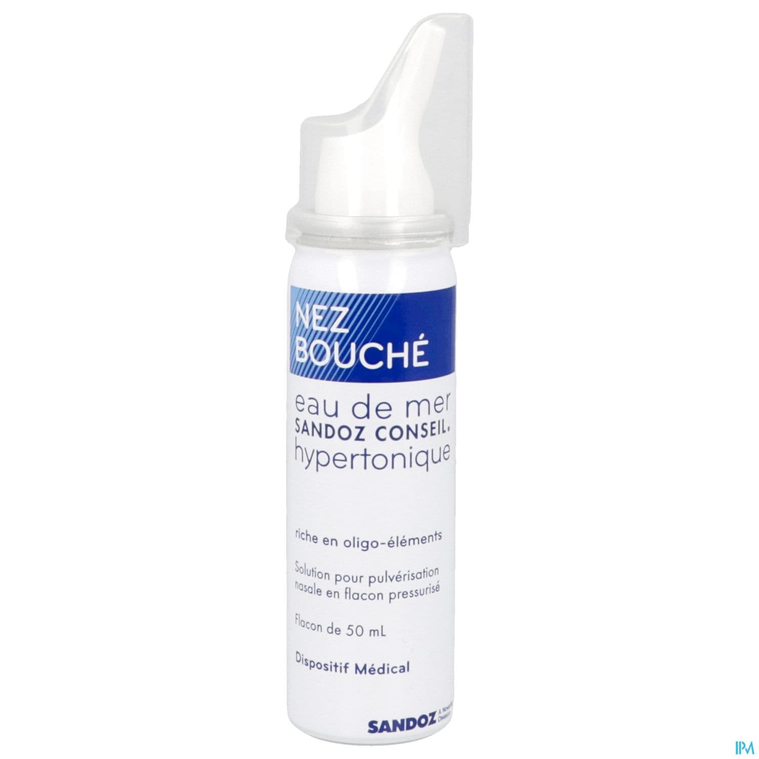 Eau Mer Hypertonique Sandoz Conseil Spray 50ml